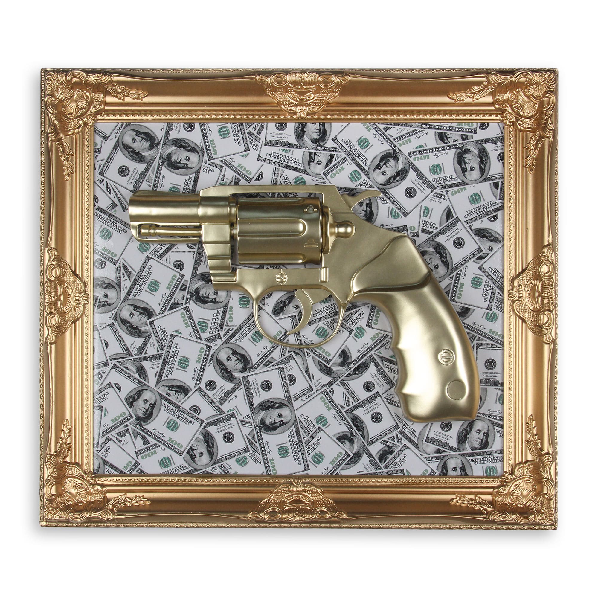 ADM - Peinture sculpturale « Pistola »