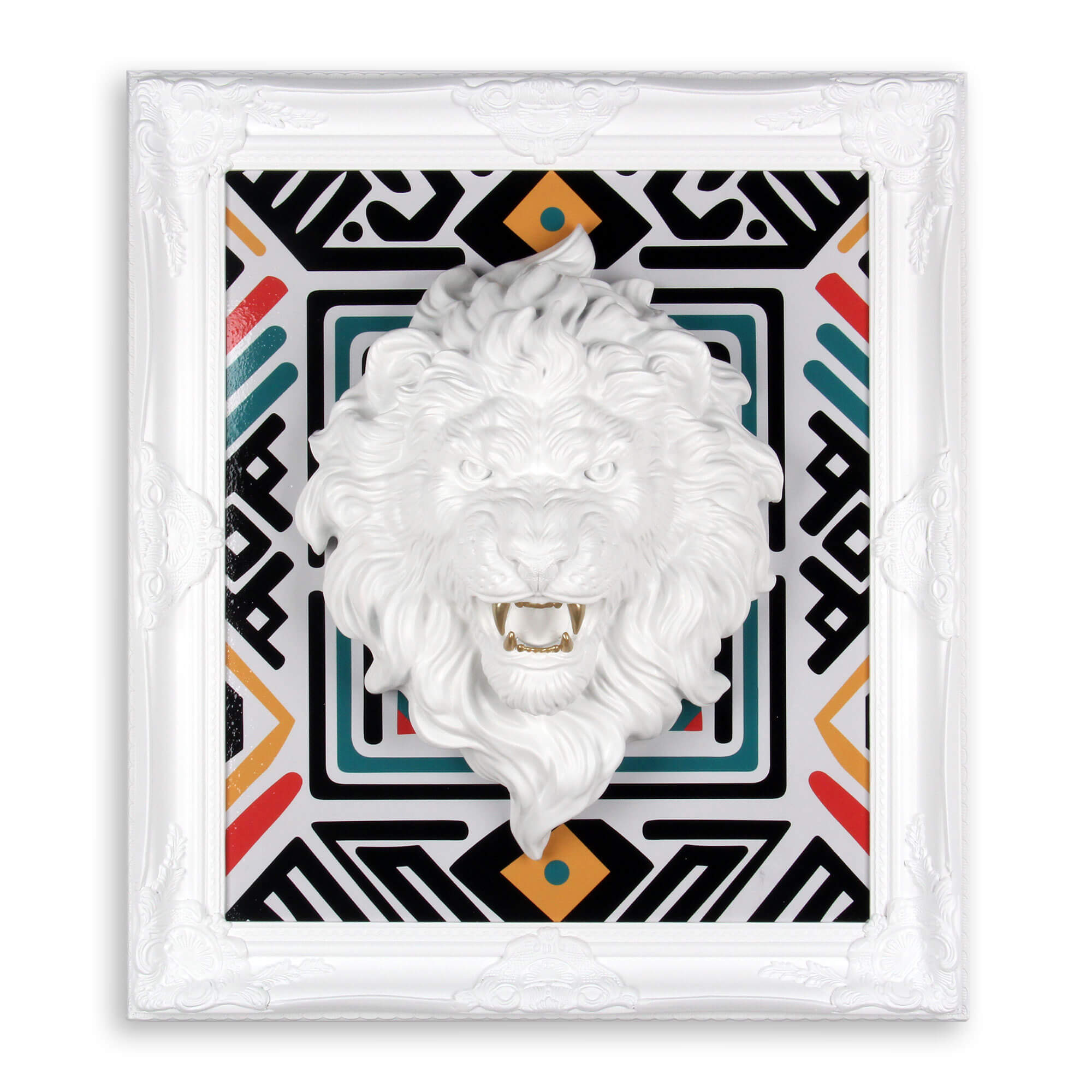 ADM - Sculpture « Tête de lion »