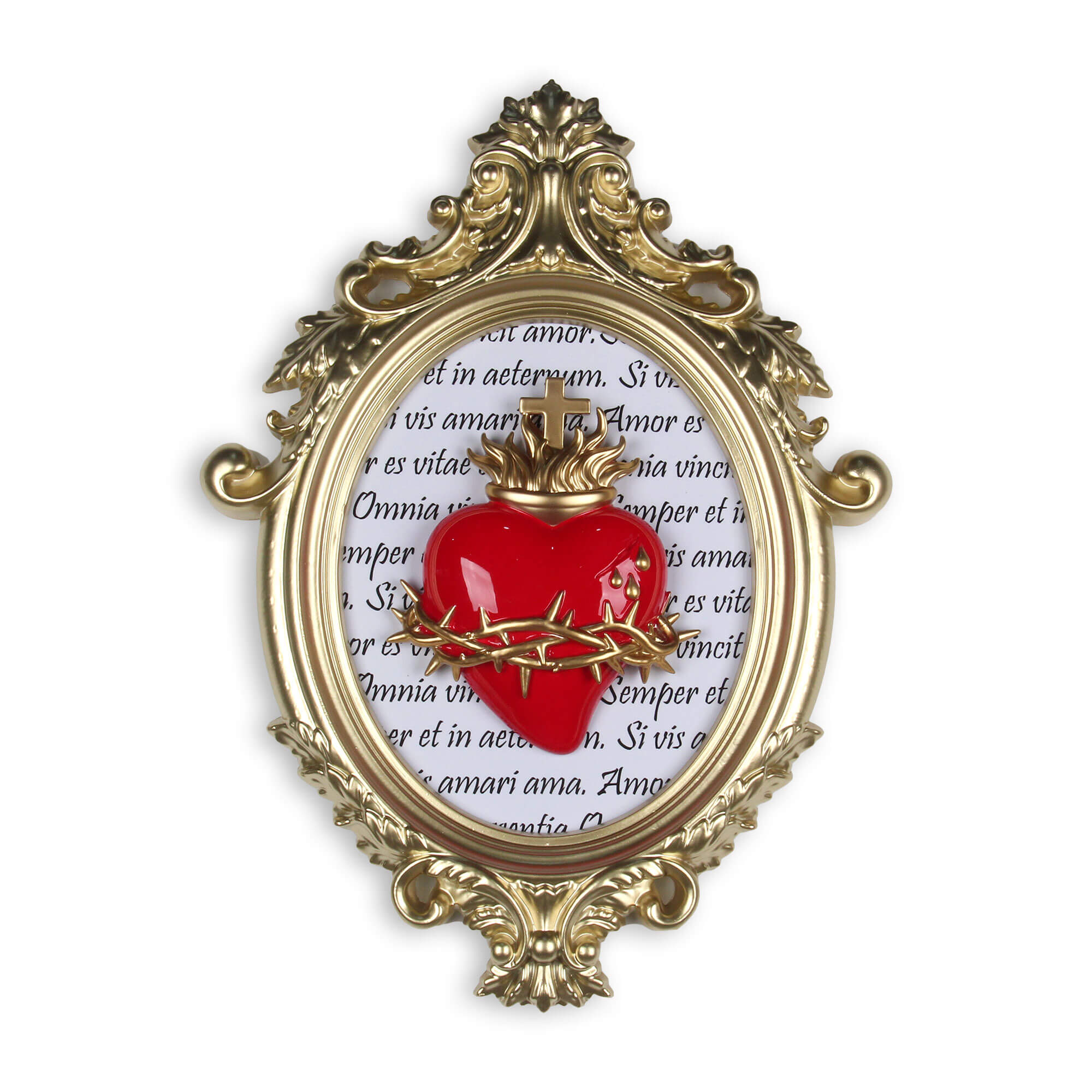 ADM - Sculpture « Cœur entouré de barbelés »