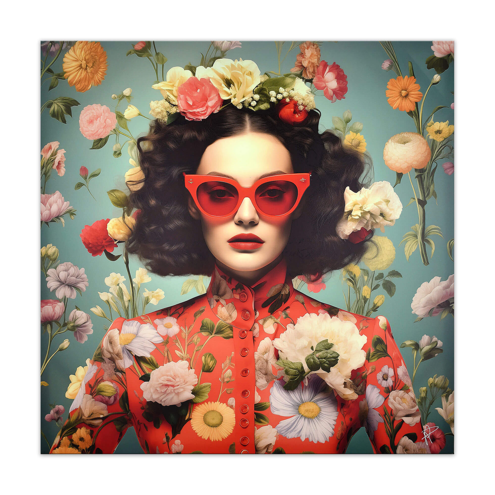 ADM - Impression « Pluie de fleurs »