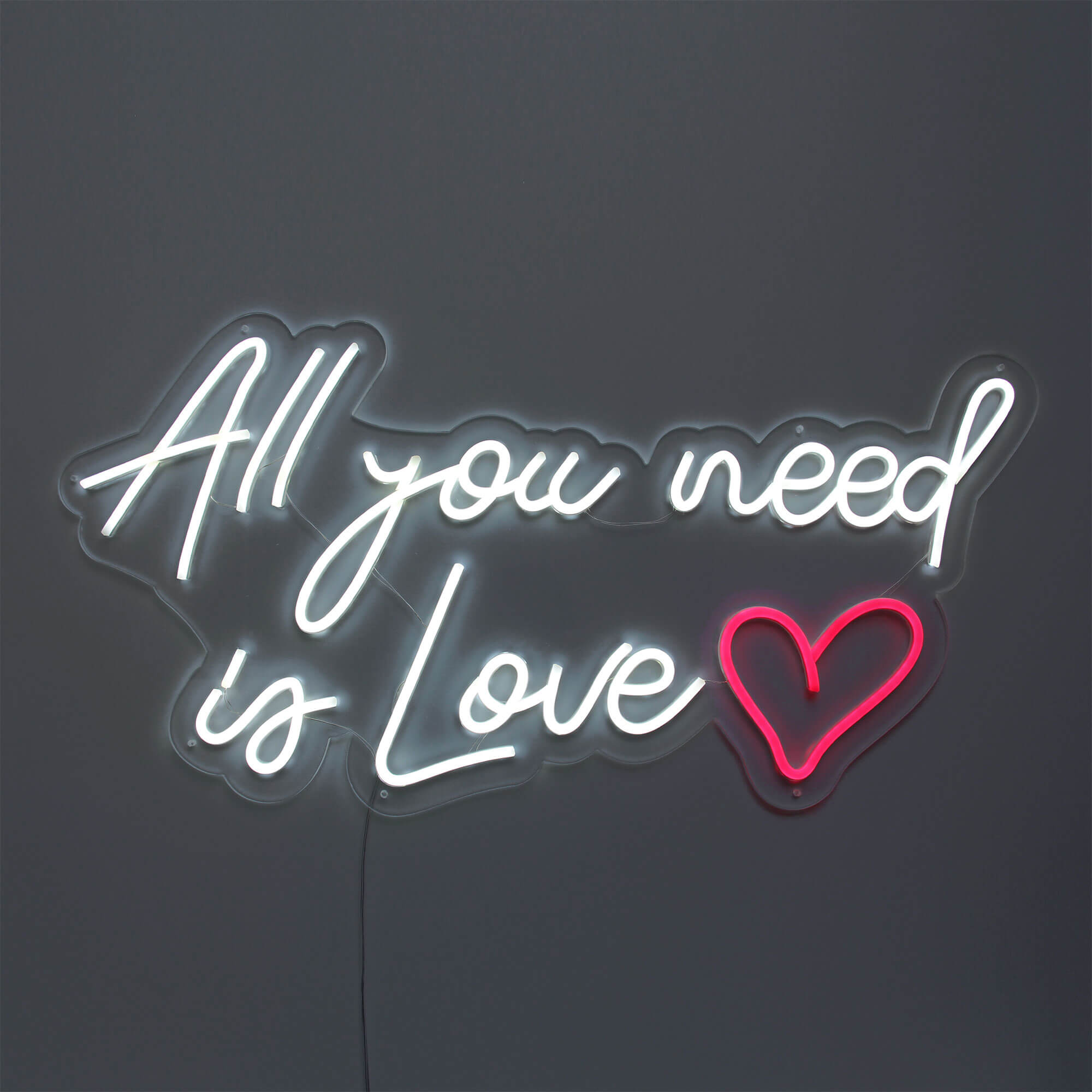 ADM - 'All you need is Love' LED signs