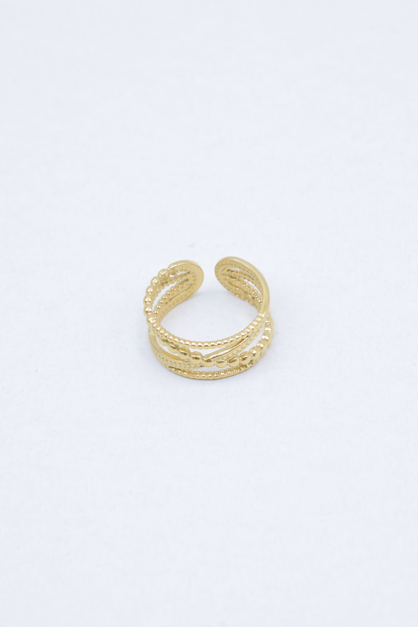 Verstellbarer Edelstahlring - A2275