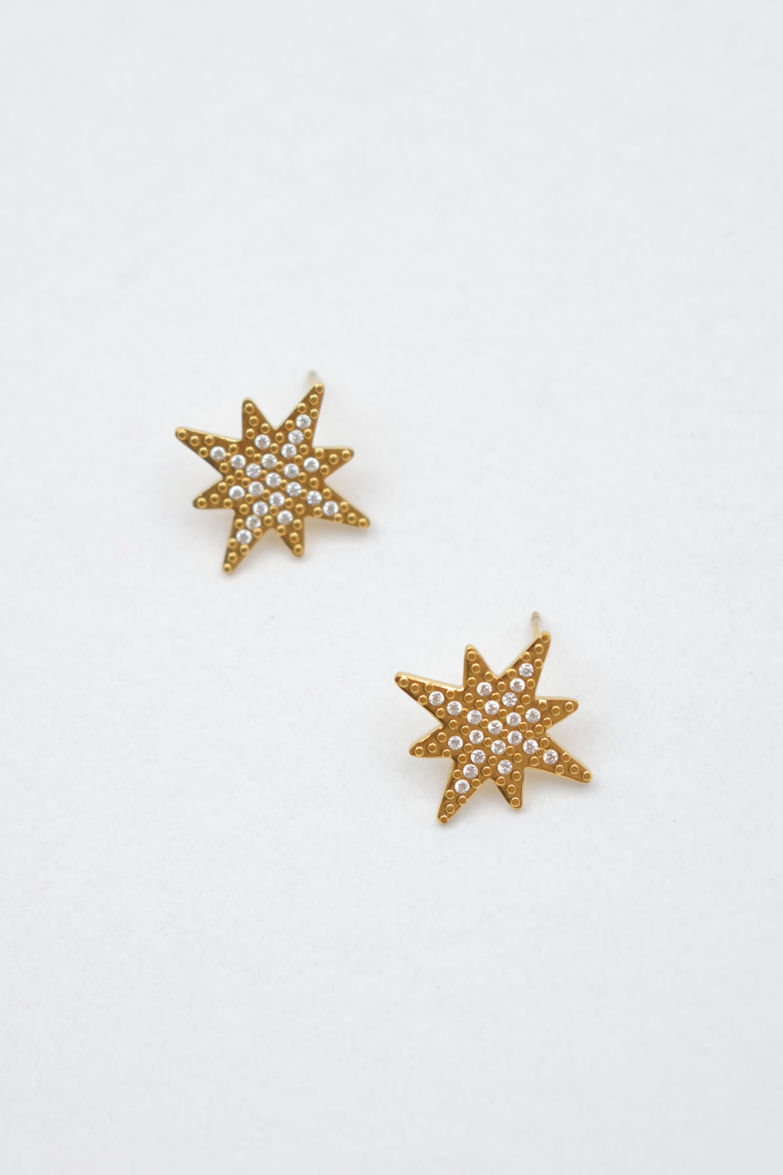 Pendientes de acero inoxidable - E718