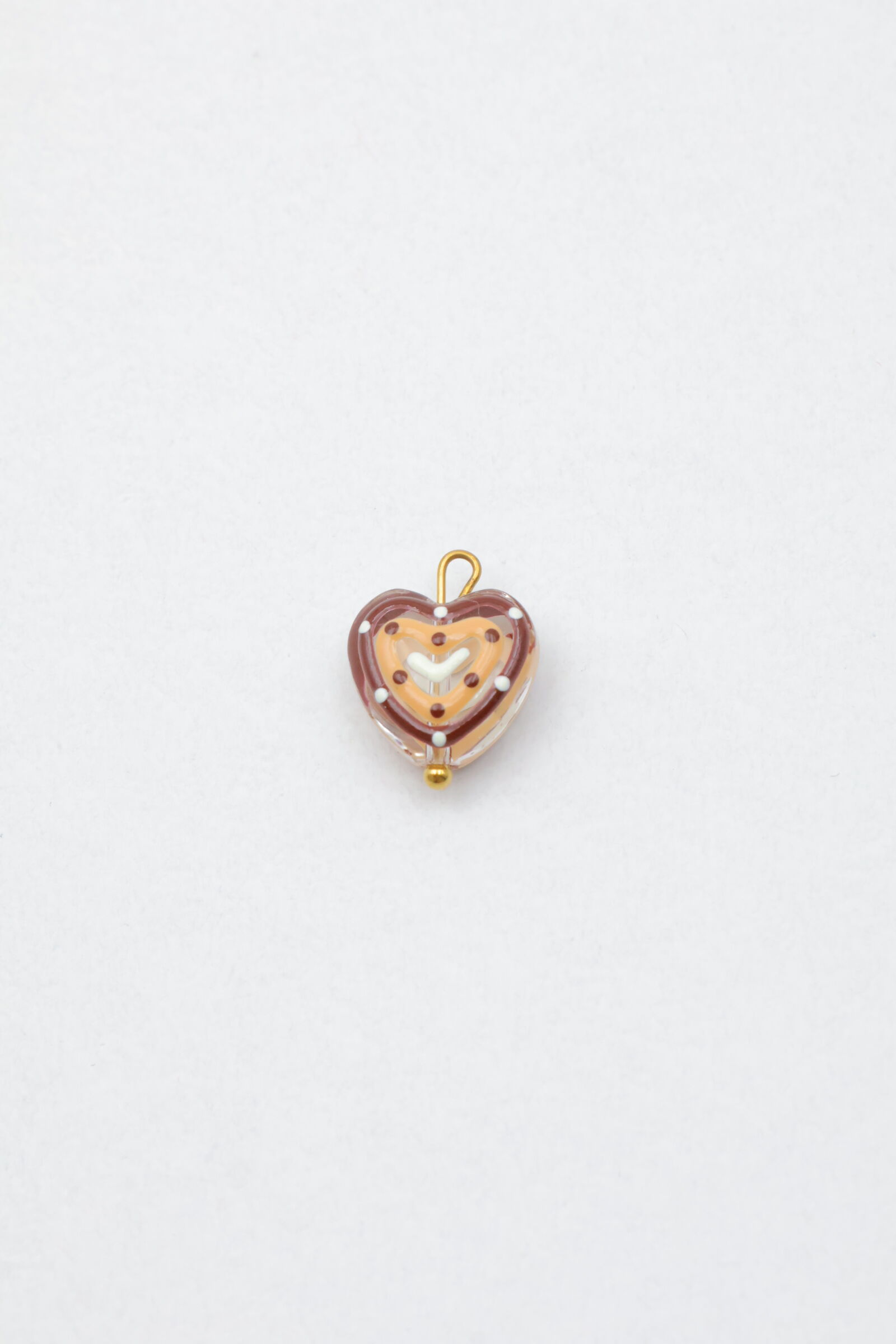 Colgante de corazón de acero inoxidable - PENDANT33
