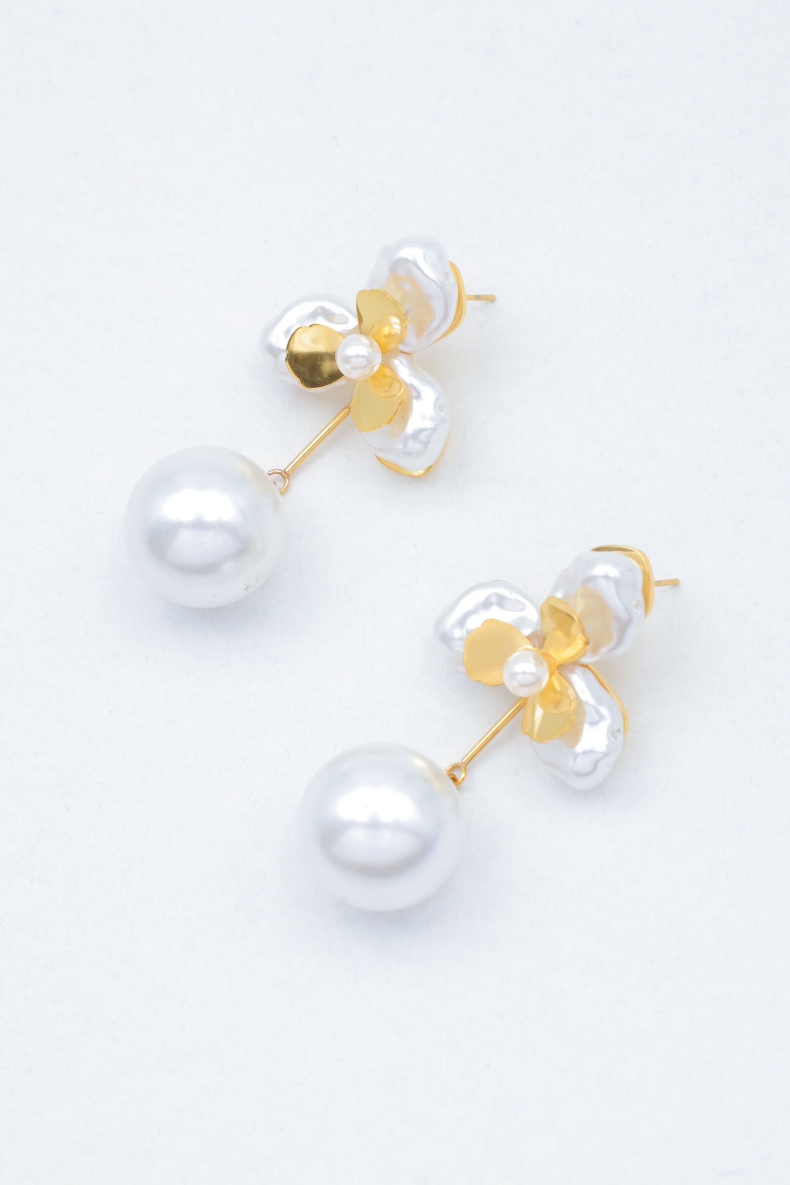 Pendientes de acero inoxidable - V424