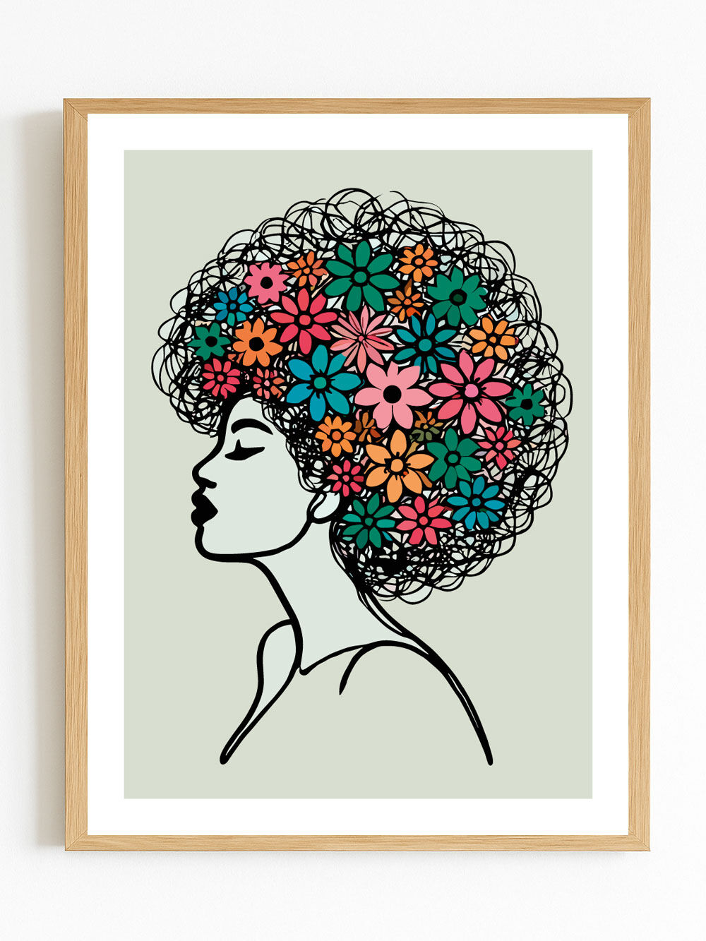 Poster for "The Soul in Bloom" (30 x 40 cm)