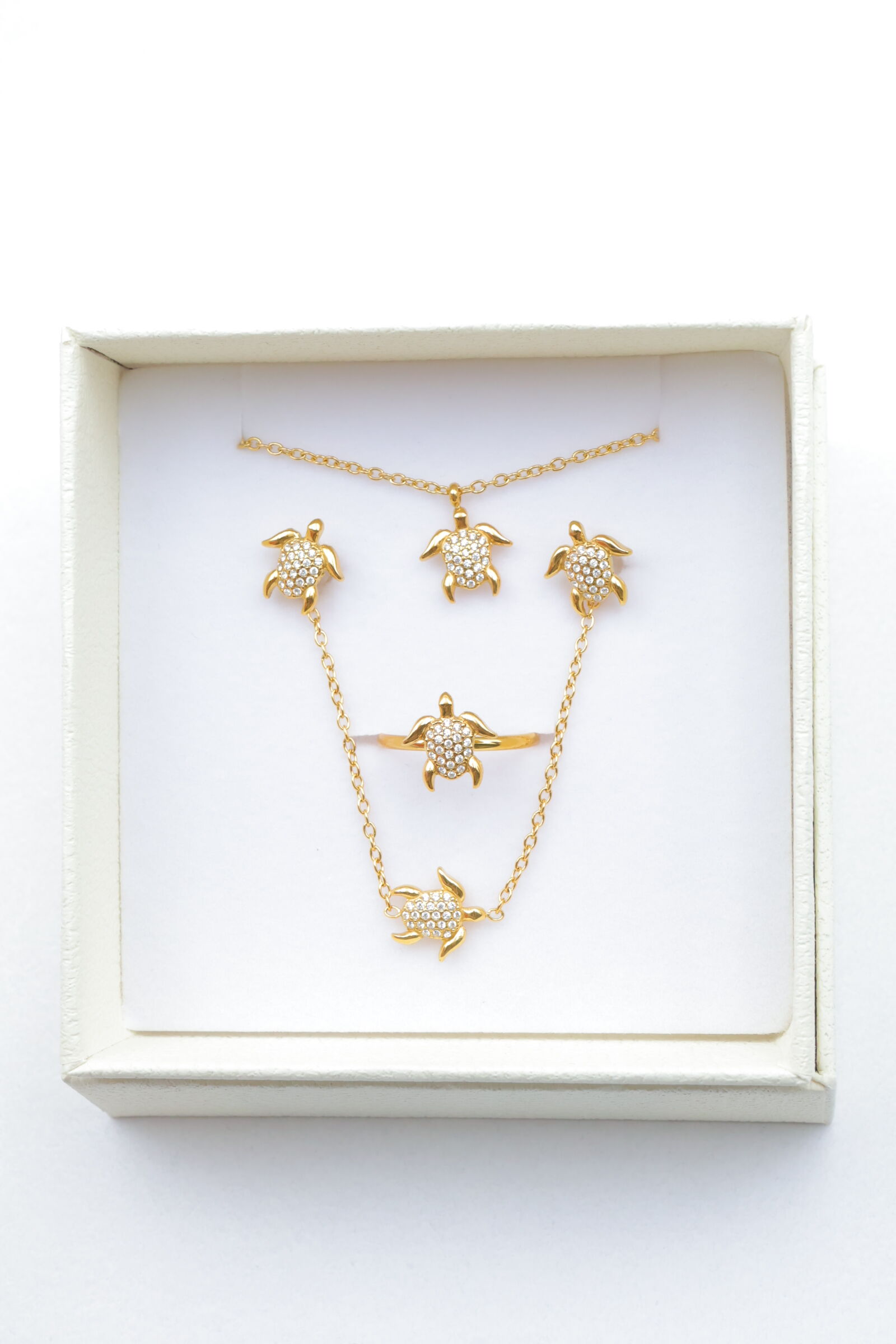 Set di gioielli con scatola in acciaio inossidabile - ZC40EB