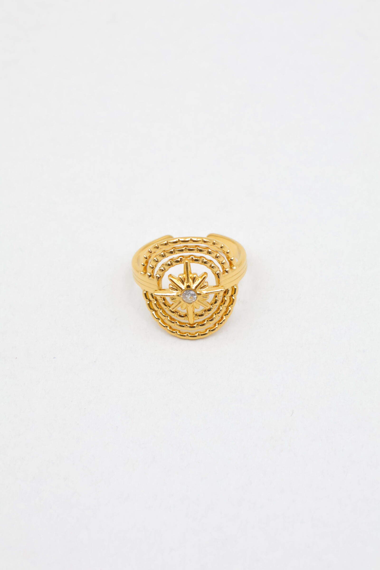 Bague ajustable en acier inoxydable - E743