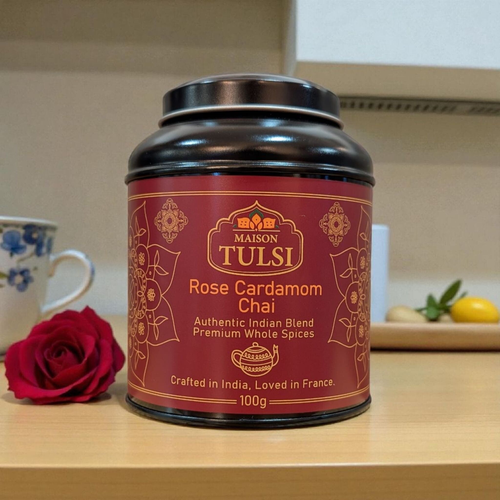 Rose Cardamom Chai - Le Mélange Romantique