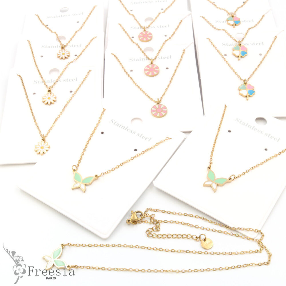 Collier acier laqué - 1014102