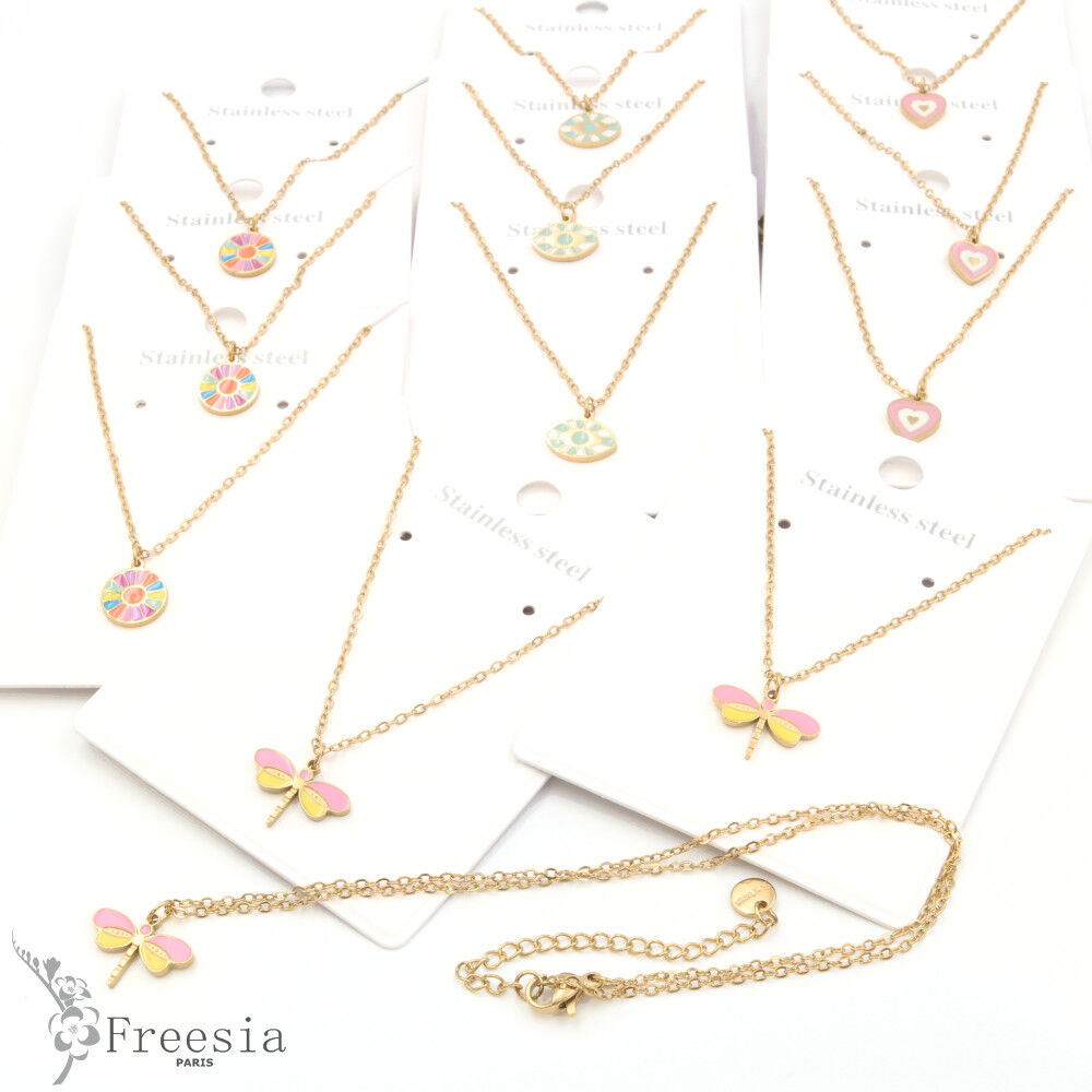 Collier acier laqué - 1014103