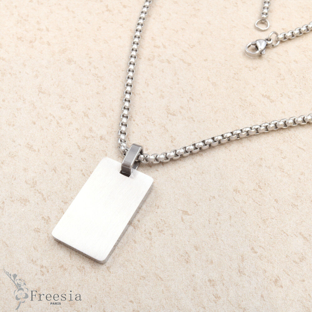 Collier homme acier - 10157