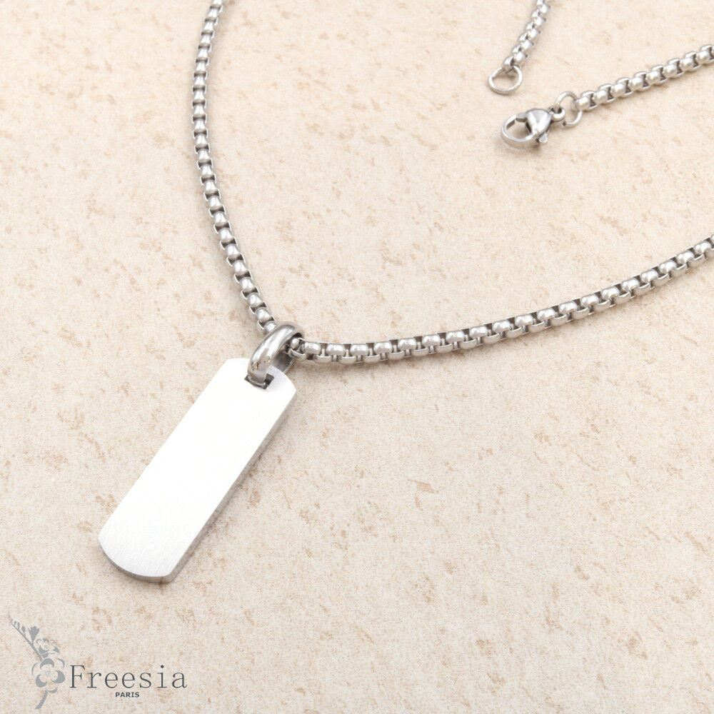 Collier homme acier - 10158