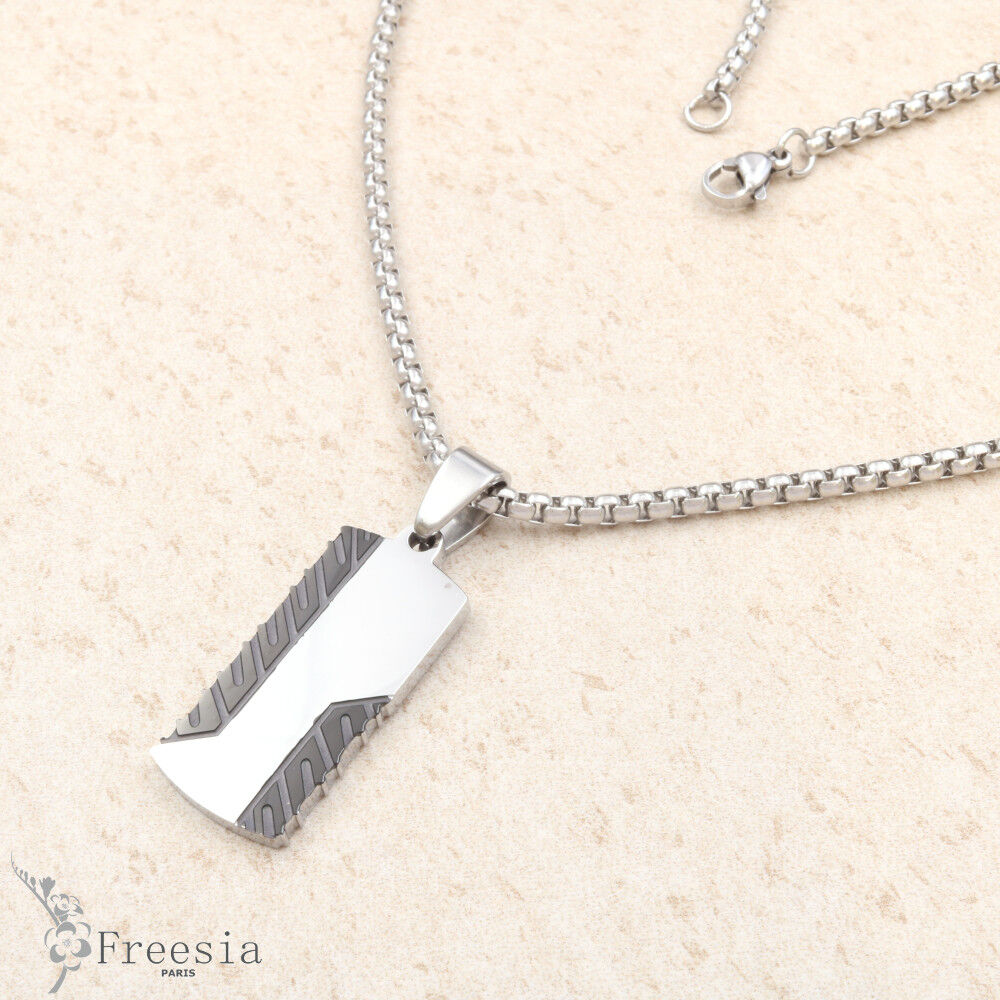 Collier homme acier - 10159