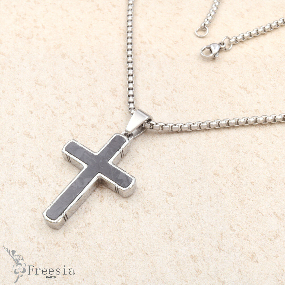 Collier homme acier - 10161