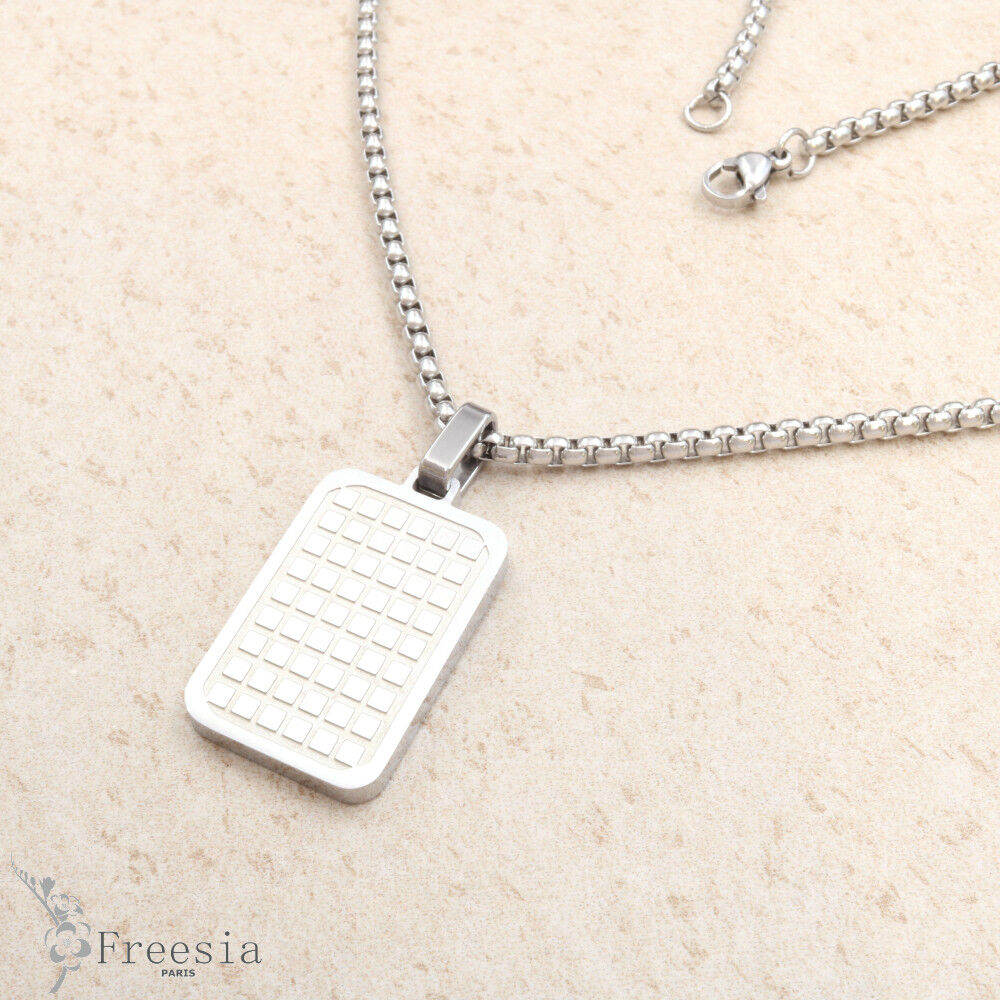 Collier homme acier - 10162