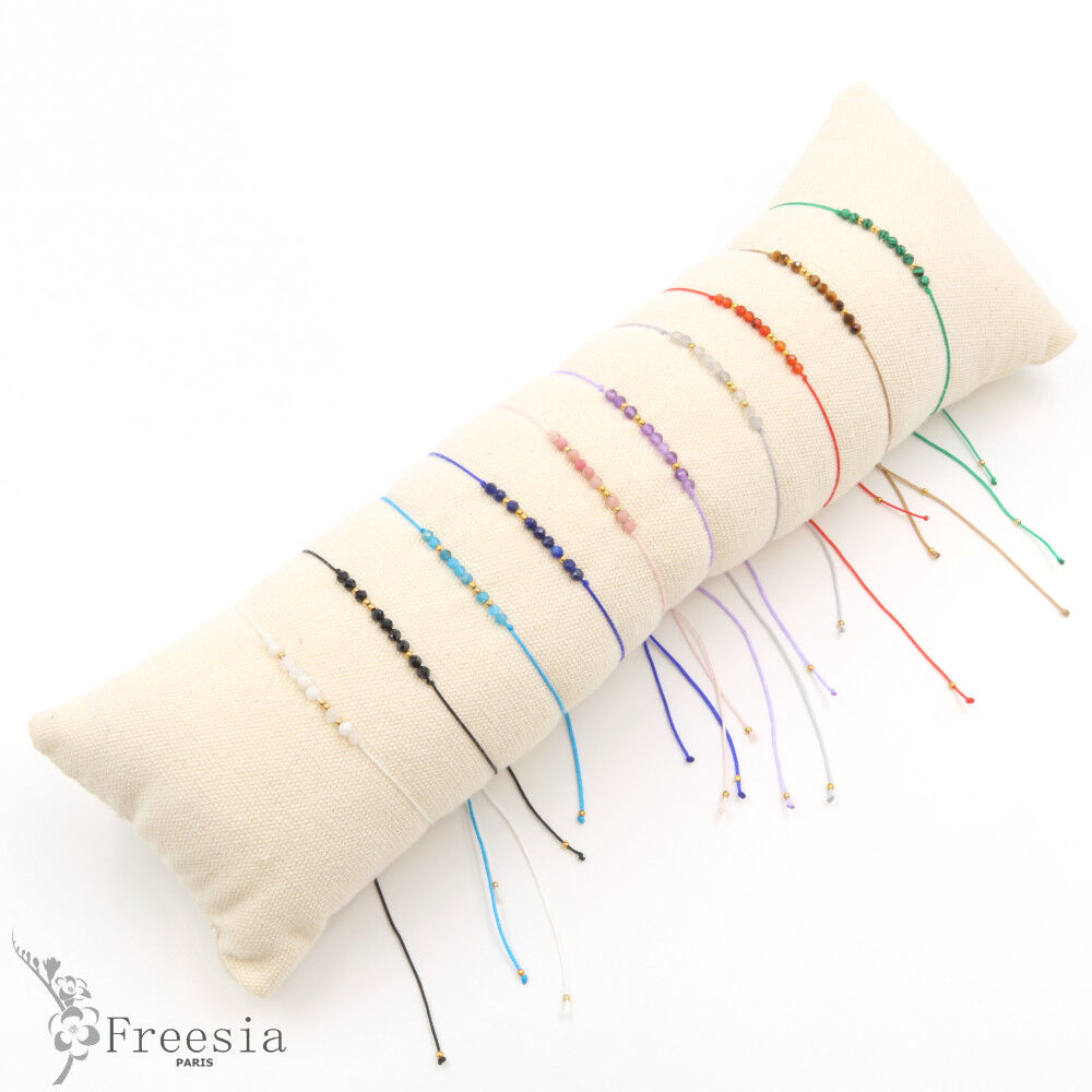 Pulsera acier et pierre naturalle - 10213