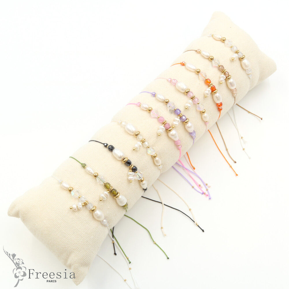 Pulsera de acero y circonitas - 10215