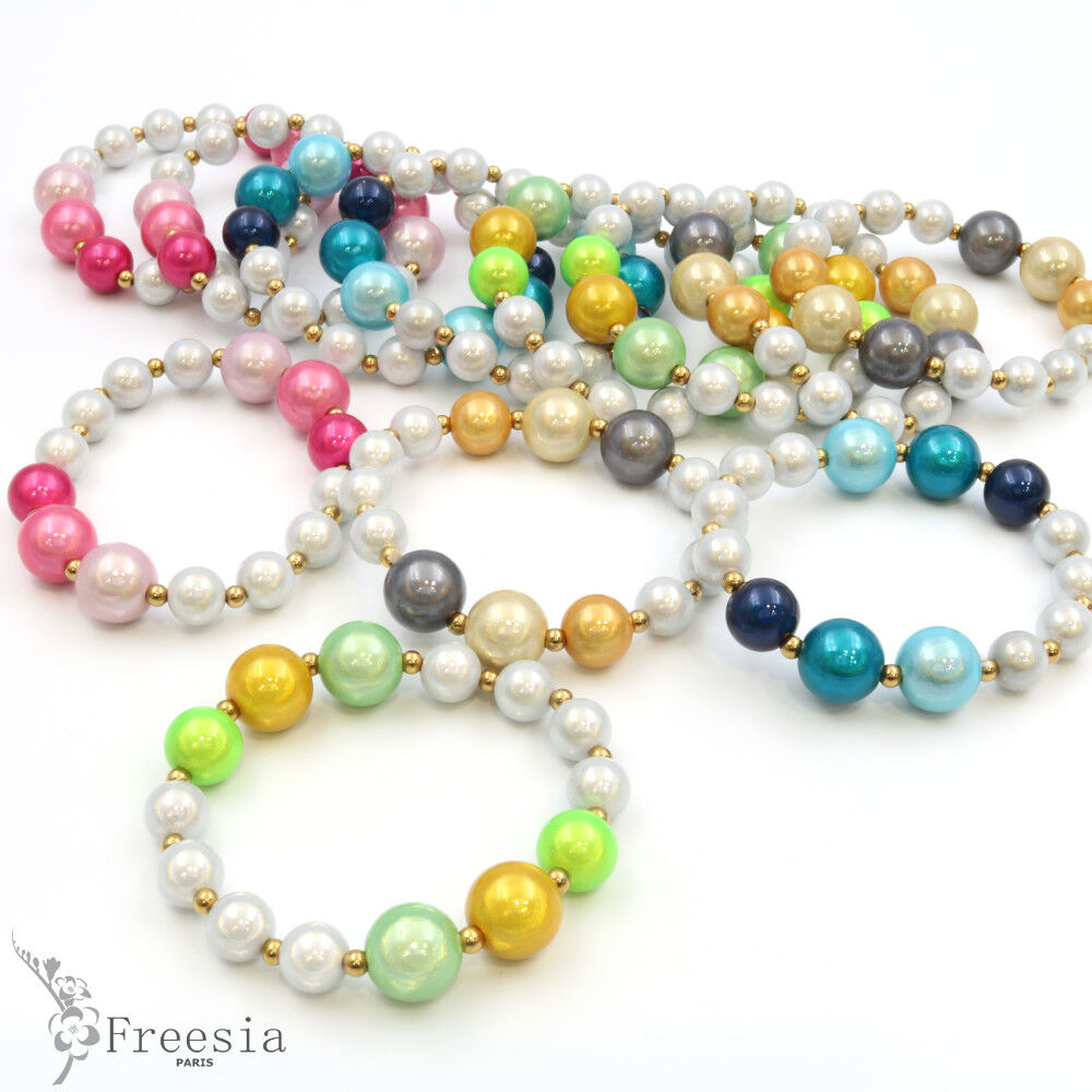 Bracelet acier et résine - 10272