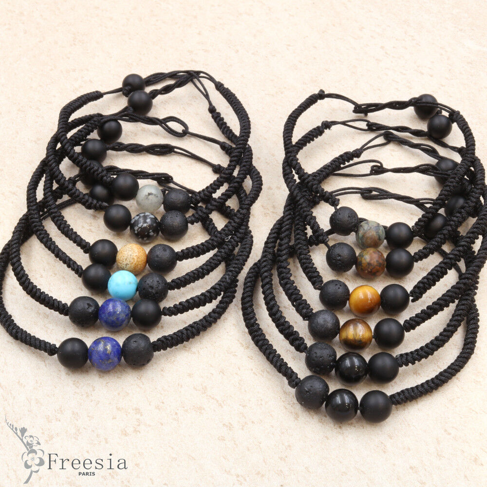 Bracelet homme pierre naturelle - 10296