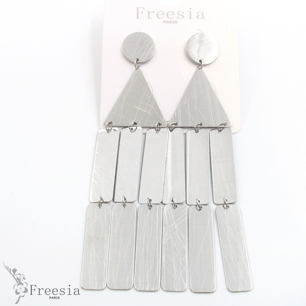 Boucles d'oreilles acier - 10301