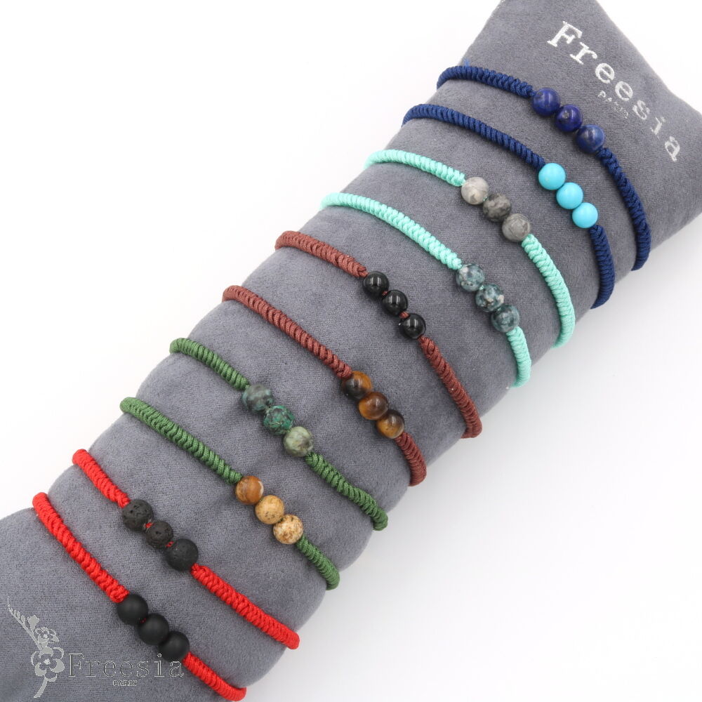 Armband homme pierre naturelle - 10651