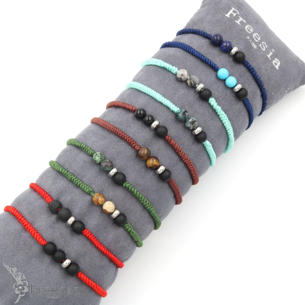 Armband homme pierre naturelle - 10655