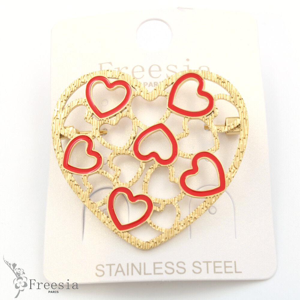 Broche en acier laqué - 10908