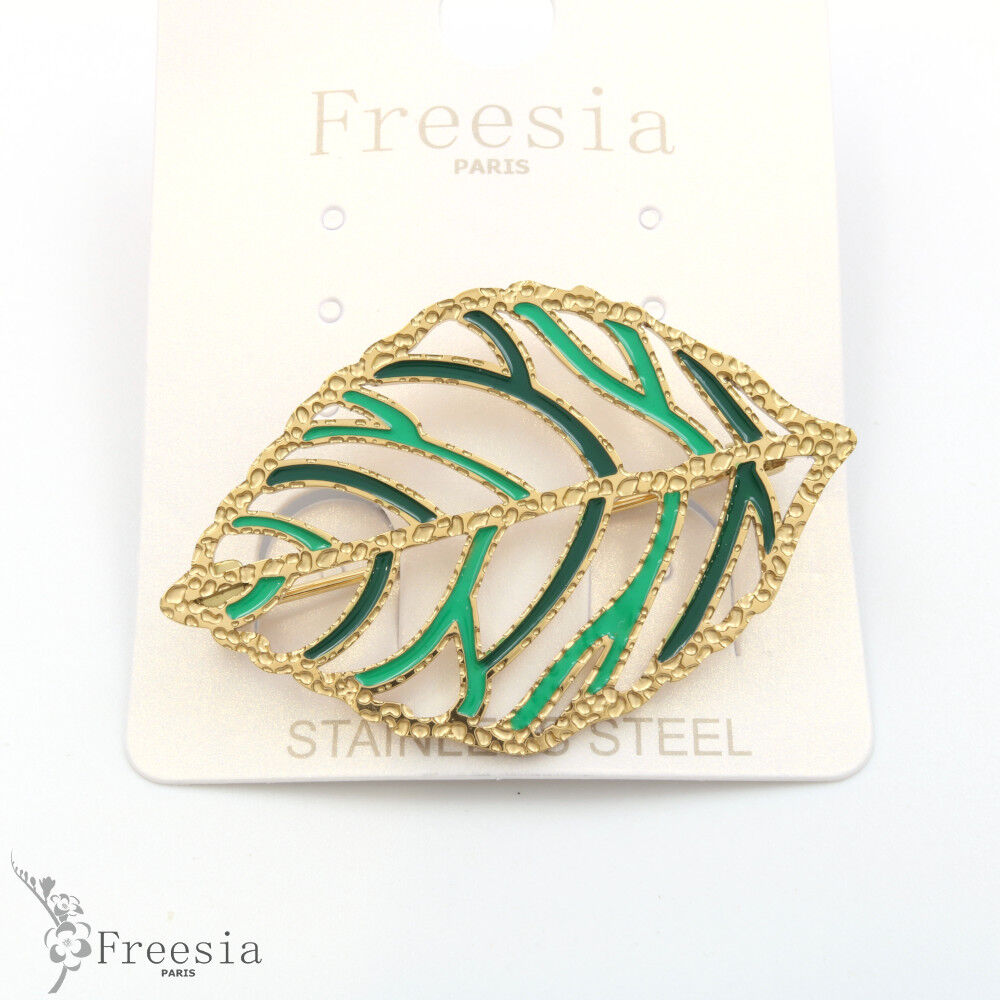 Broche en acier laqué - 10909