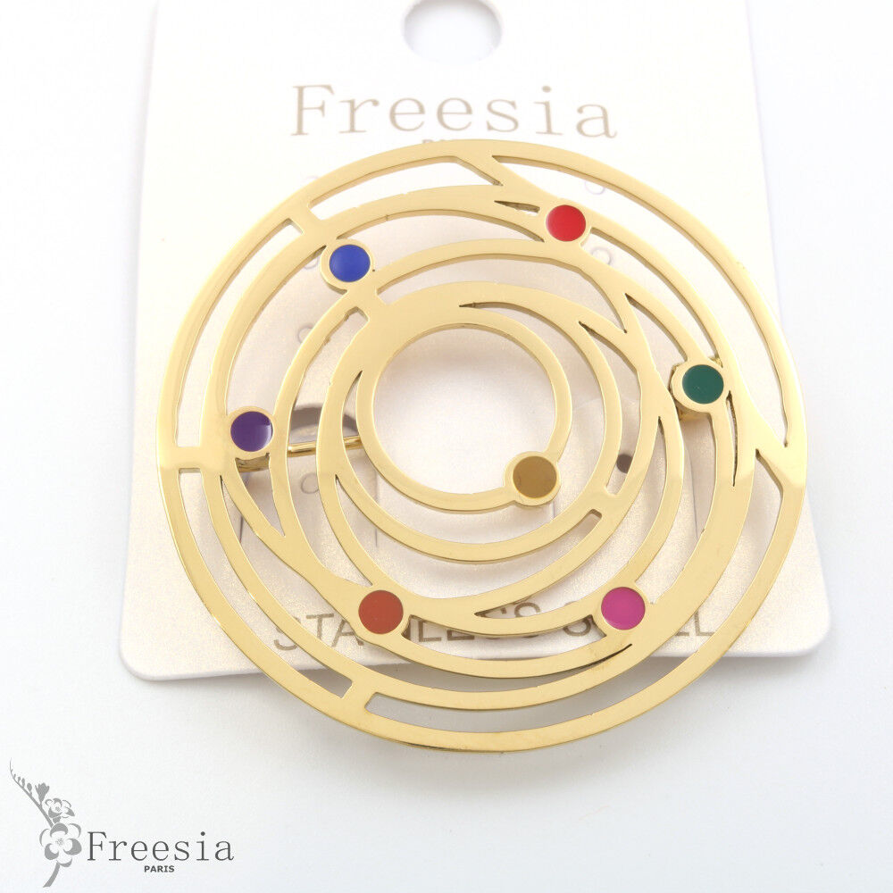 Broche en acier laqué - 10916