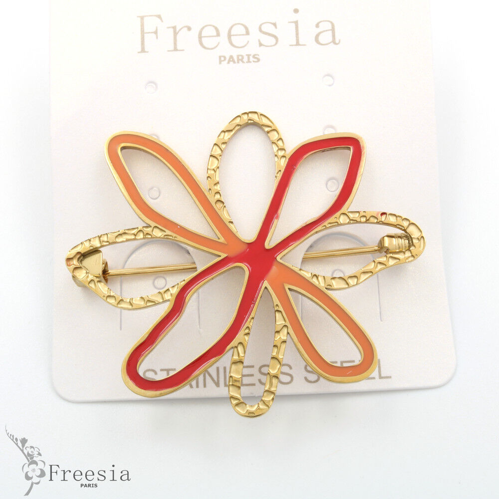 Broche en acier laqué - 10918