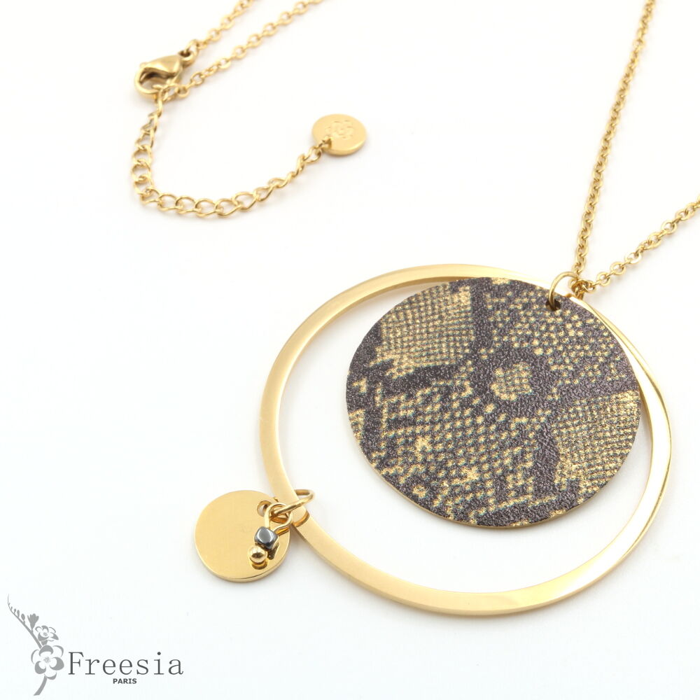 Collier acier imprimé – 11140