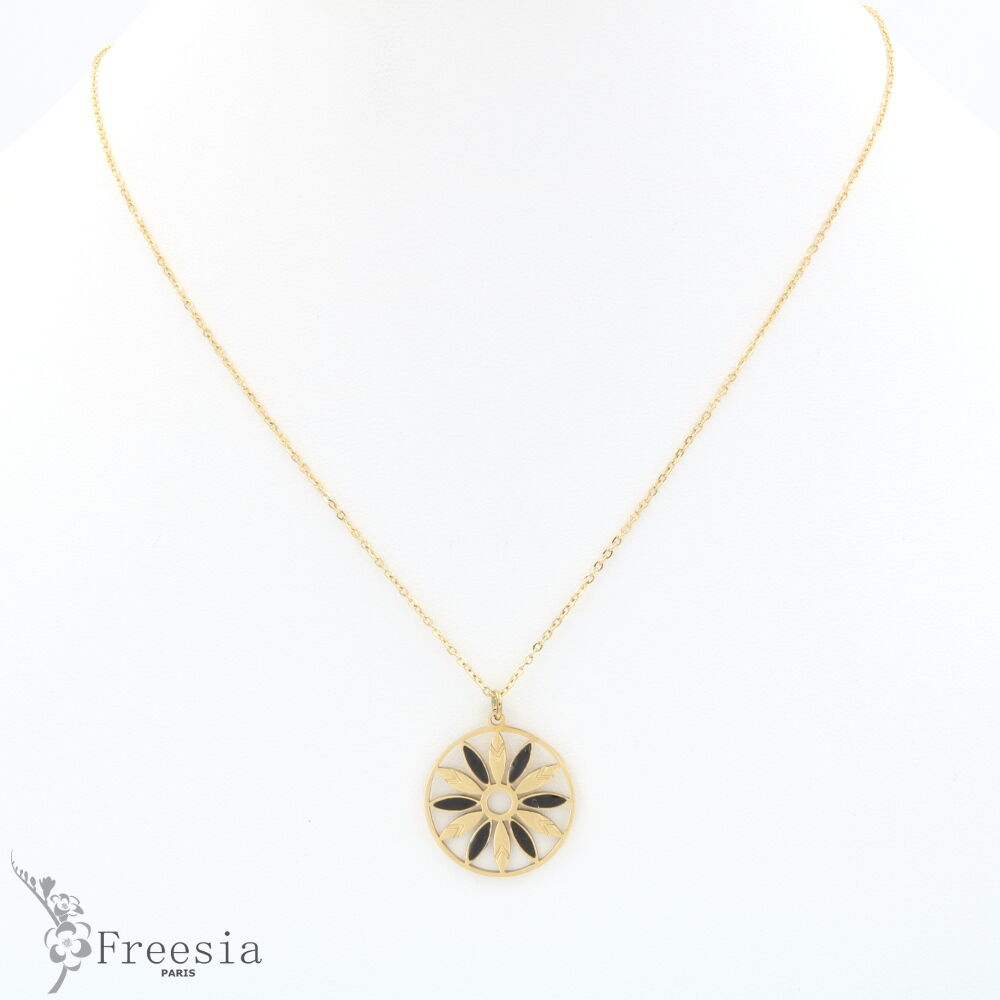 Halskette aus lackiertem Stahl – 11173