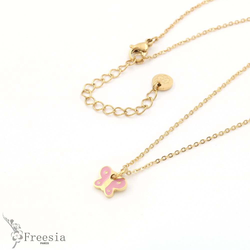 Halskette aus lackiertem Stahl – 11178