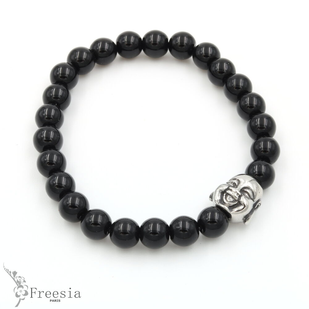 Herrenarmband aus Achat - 11245