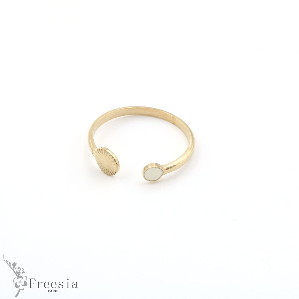 Bague en acier laqué - 11416