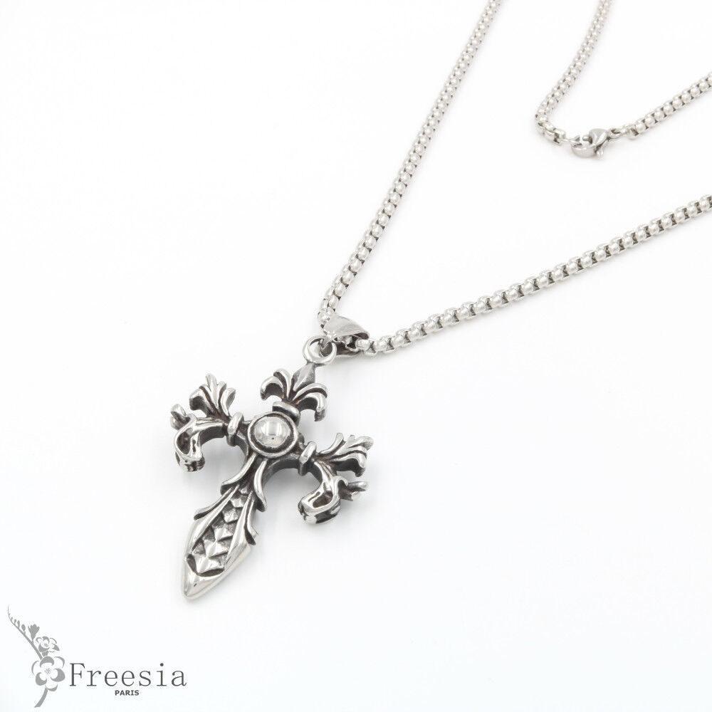 Collier homme acier - 1162606