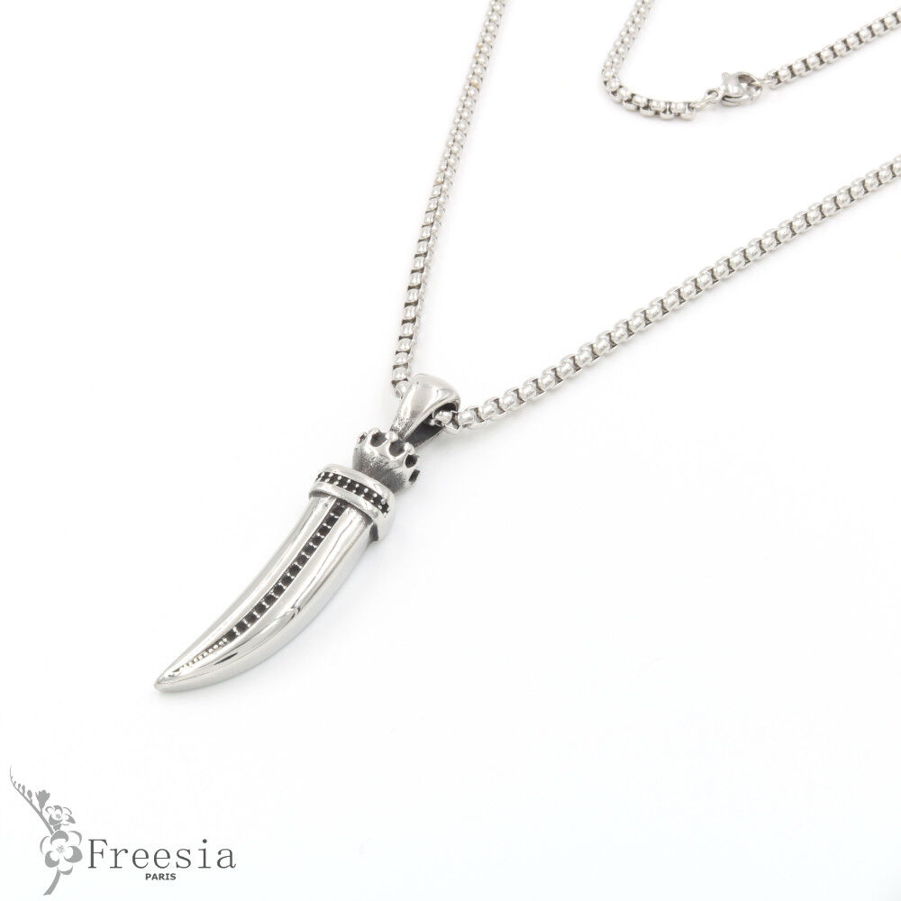 Collier homme acier - 1162607