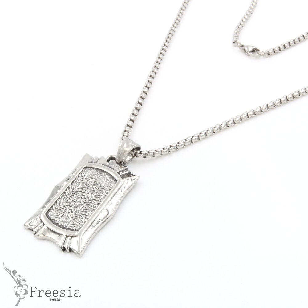 Collier homme acier - 1162613