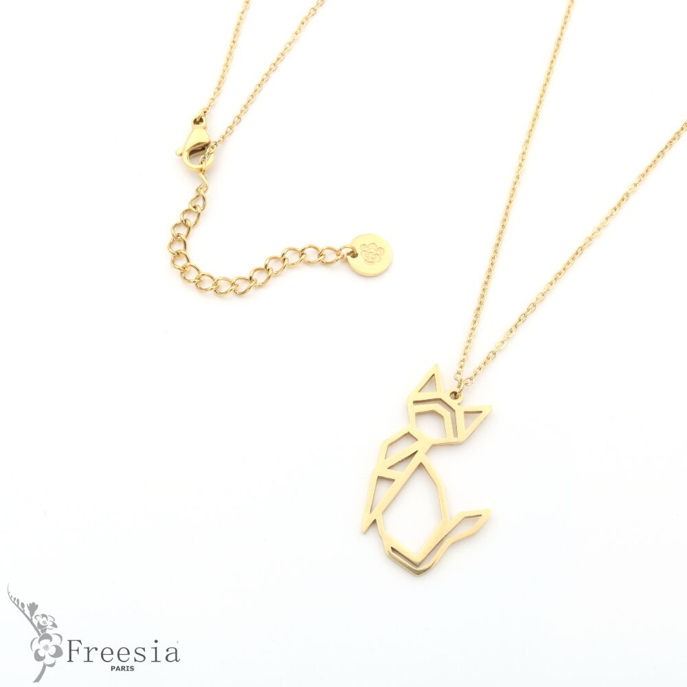 Collier en acier ajouré - 12134