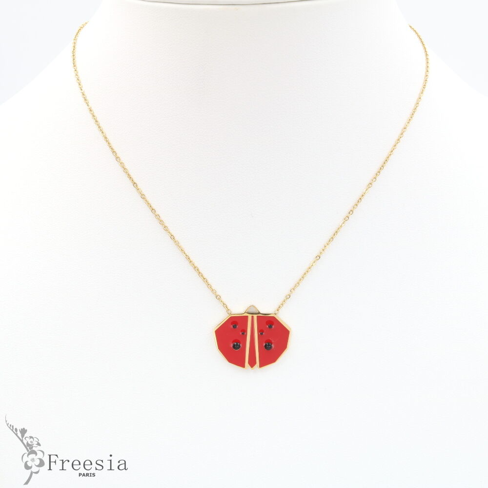 Collier acier laqué - 12137