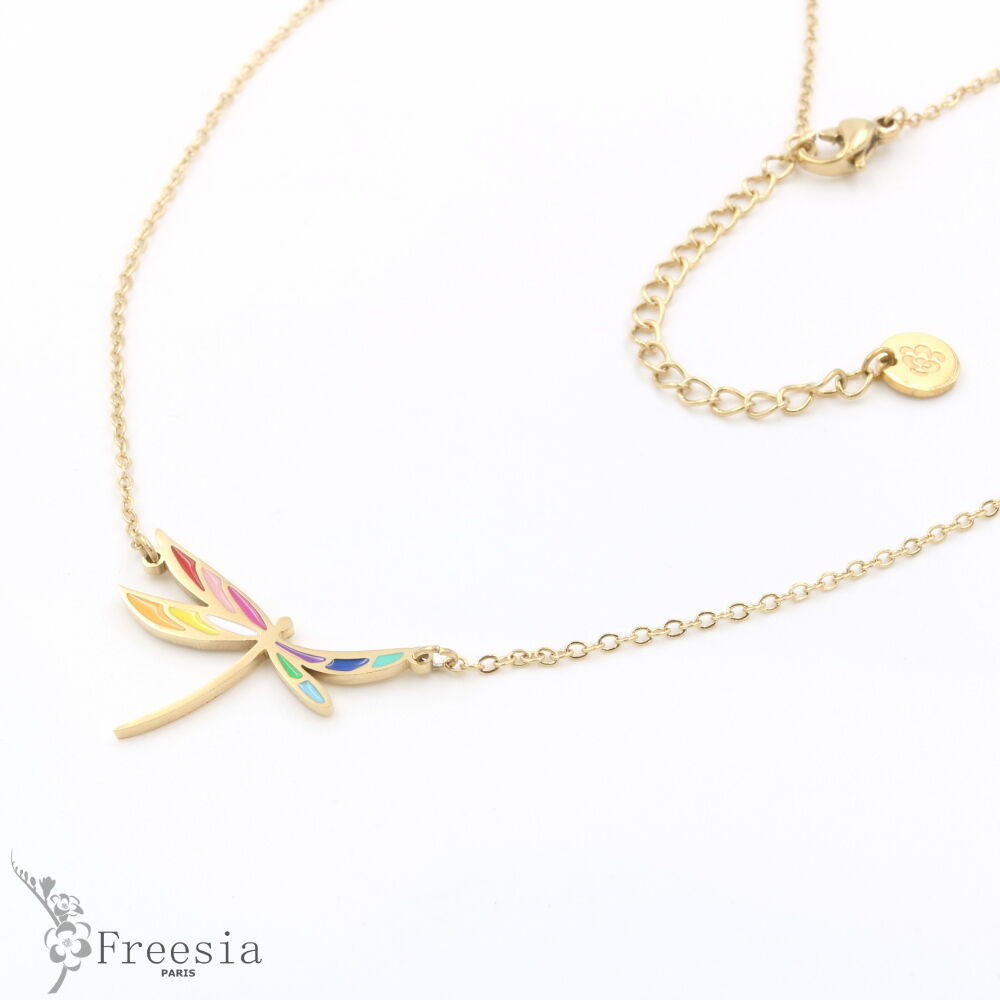 Collier acier laqué - 12177