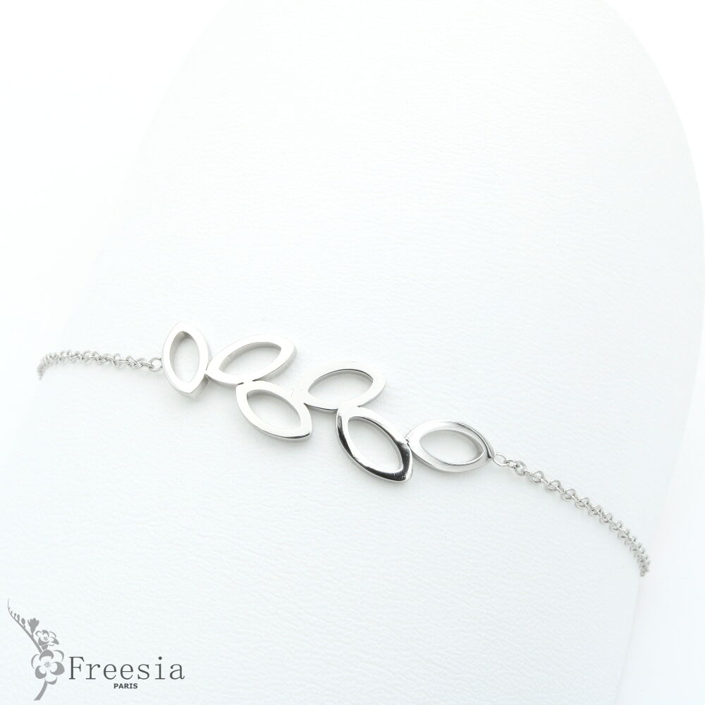 Armband acier ajouré - 12274