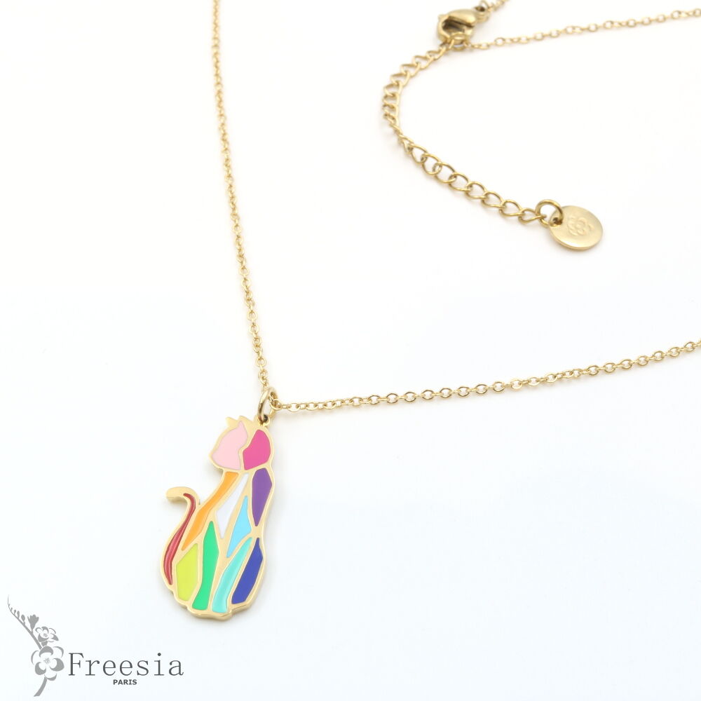 Collier en acier laqué - 13120