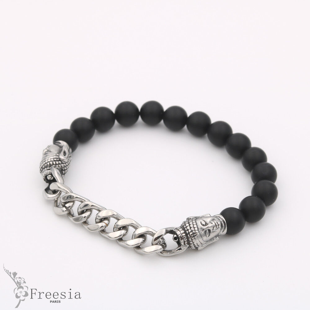 Armband homme pierre naturelle - 13209