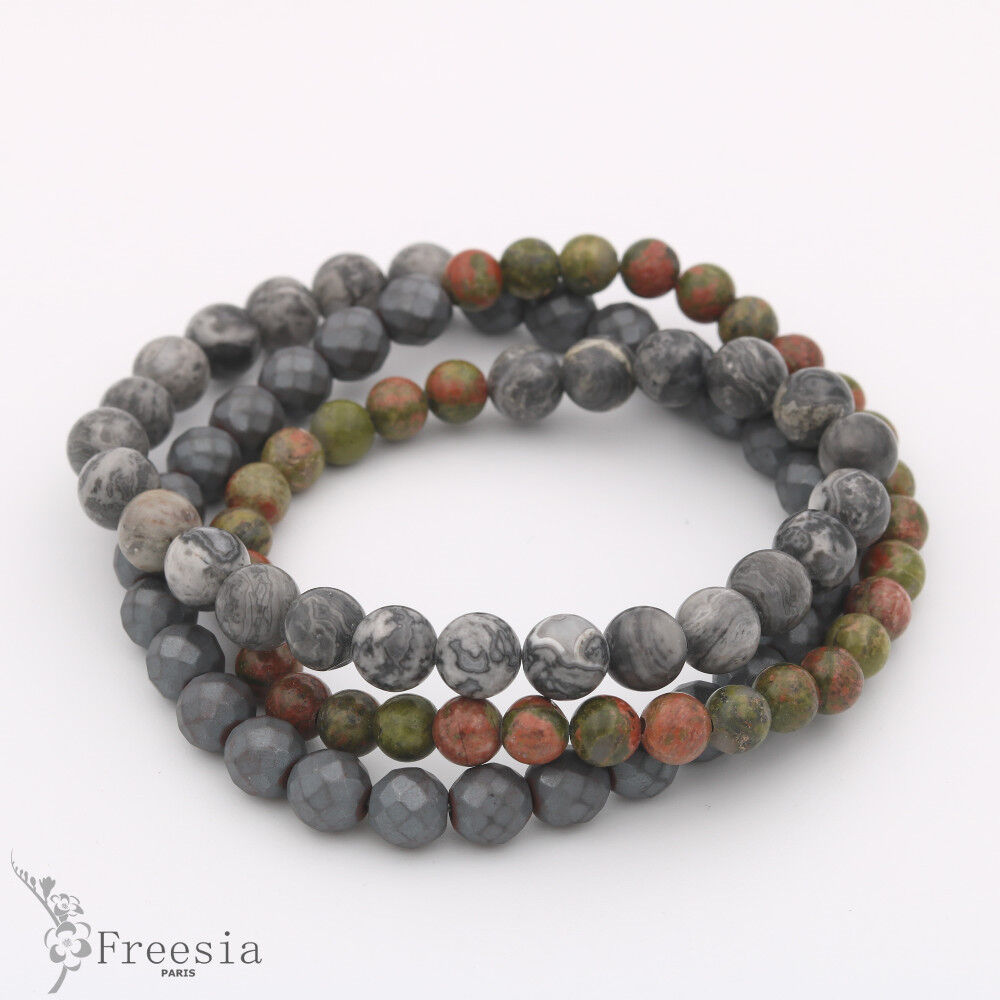 Armband homme pierre naturelle - 13211