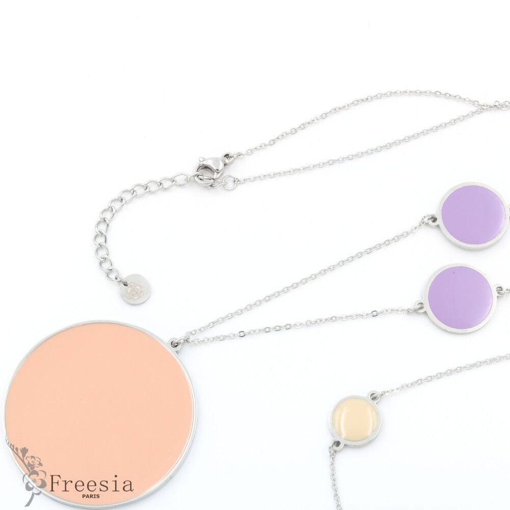 Halskette aus lackiertem Stahl – 18116