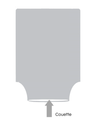 Housse de couette en gaze de coton light blanc 240X220 CM