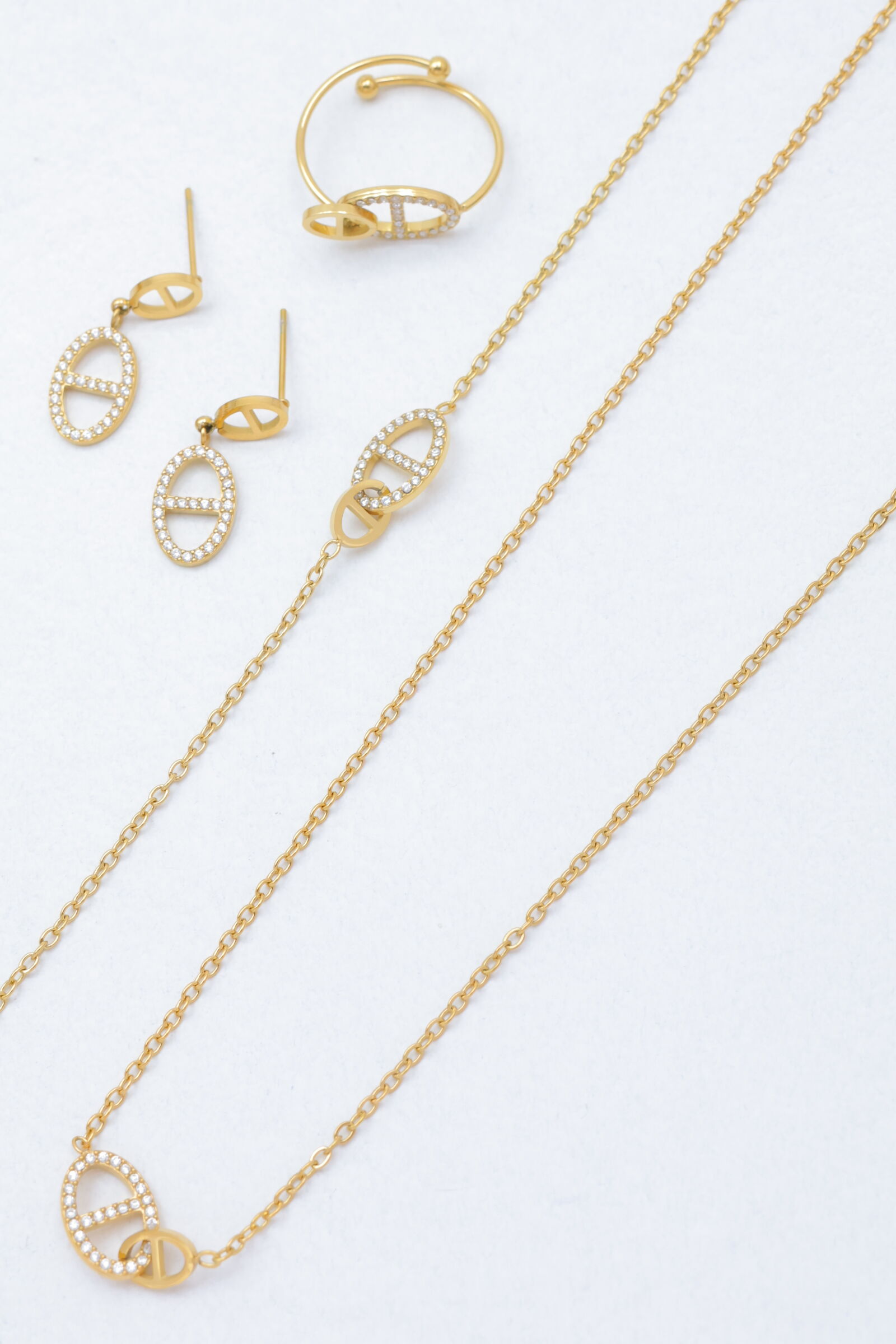 Set di gioielli in acciaio inossidabile - ZC39E