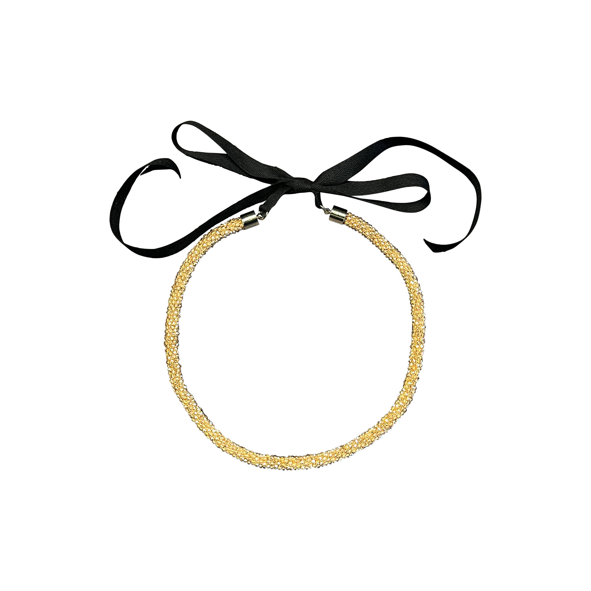 ras-de-cou en cristal rose